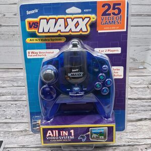 VS Maxx 25 In 1 Plug & Play Video Game Senario Vintage 2003 New Factory Sealed